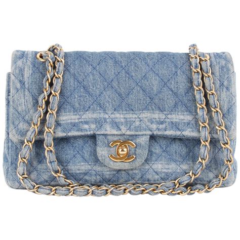 chanel bag colours|chanel denim flap bag 2021.